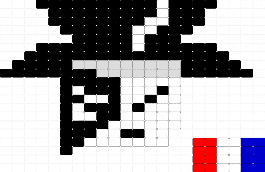 Artful - black,white,red,purple
