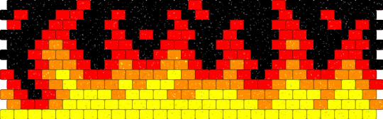 fire cuff - red,yellow
