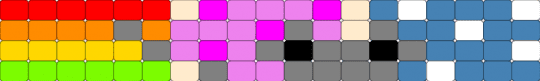 Nyan Cat :> - gray,pink,blue
