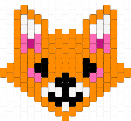 Cute fox! - orange