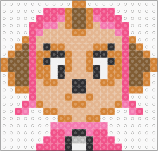 Skye (Paw Patrol) - orange,pink,beige,paw patrol