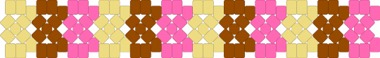 Neopolitan cuff!!! - neopolitan, pink, red, yellow
