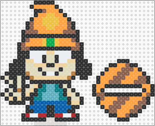 Parappa Fuse Bead Patterns - Gallery - Kandi Pad | Kandi Patterns, Fuse ...