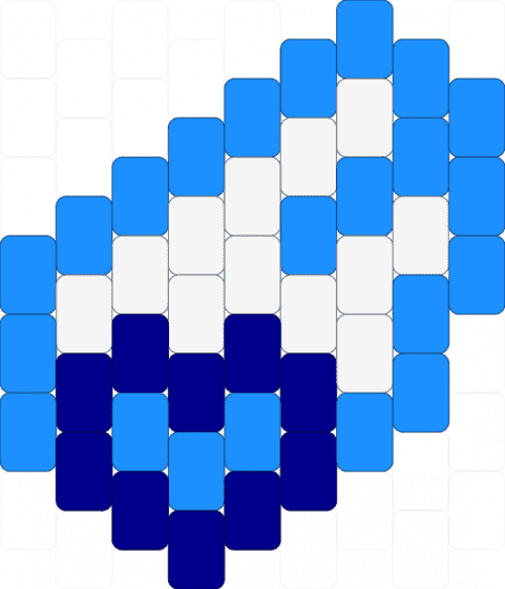 Heart-ed wing - light blue,purple,heart,wing,cutecore