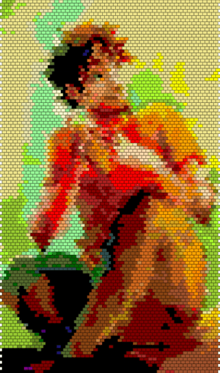 grover underwod - yellow,orange,red,brown,colorful,satyr,pjo,hoo,grover