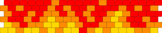 Fire Cuff - red,orange,fire