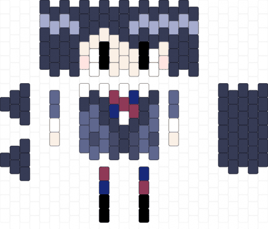 Komi doll - anime, blue, doll, komi, komi cant communicate, manga, purple