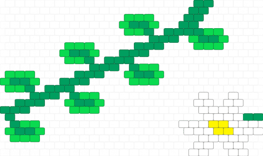 vine for raina v2 - green, teal