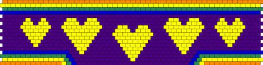 bikini bottom part 1 - yellow,purple