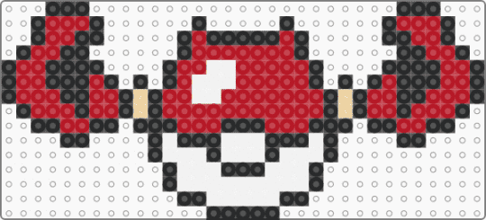 Pokéball Krabby - red,pokeball,pokemon,gen1,pokedex,gaming,gameboy,nintendo,krabby