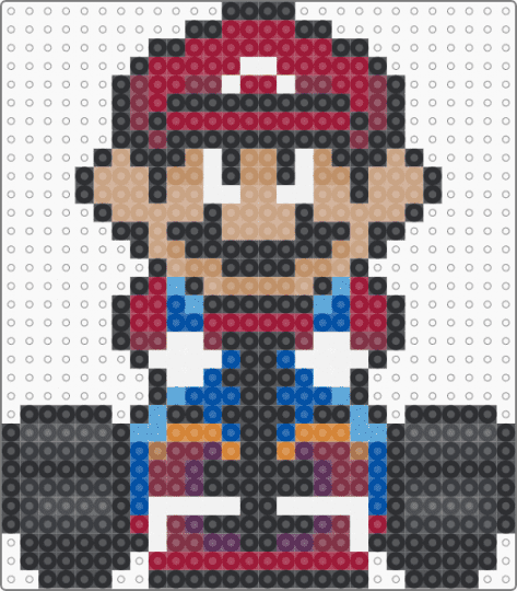 Mario Kart Mario (Front) - black,red,blue,colorful,supermario,mariokart,fantasy,gaming,mario