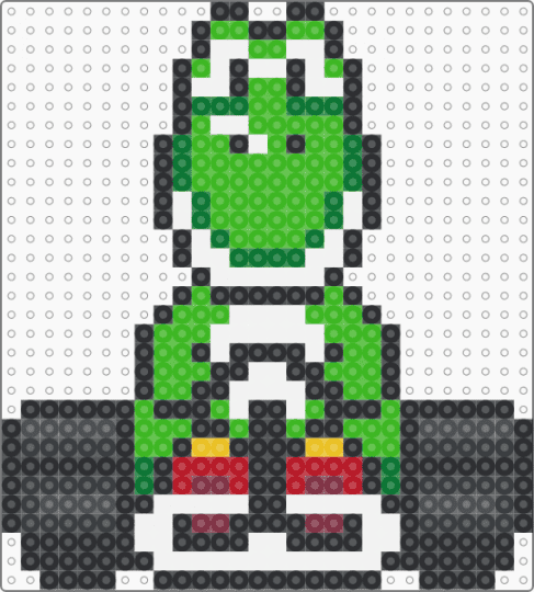 Mario Kart Yoshi (Front) - black,green,yoshi,supermario,mariokart,fantasy,gaming