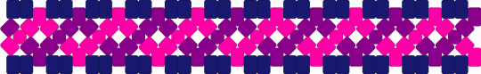 Bisexual pride spiral X-Base - pink,purple,pride,bi,xcuff