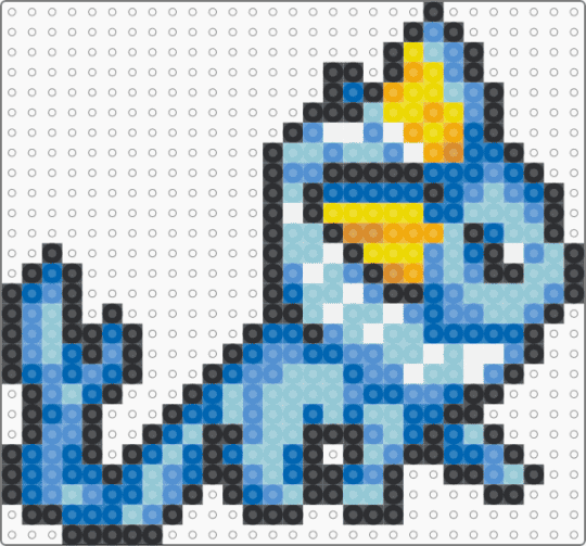 Vaporeon Walking - blue,light blue,pokemon,eevee,eeveelution,vaporeon