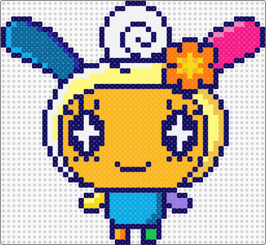 Memetchi u*sa*ha*na ~Tamagotchi~ - character, cute, gaming, memetchi, orange, purple, sanrio, tamagotchi, tamaverse, usahana