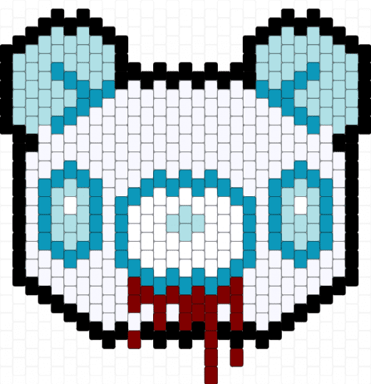 Shebert Blue Gloomy Bear bloody(remix) - blue, cute, gloomy, gloomy bear, japan, light blue, sherbet