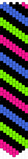 Neon tie - green,blue,tie,neon,black