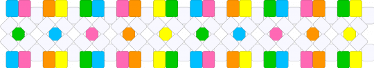 White + Rainbow X-Base - white,pink,yellow,colorful