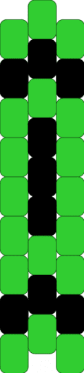 Crayon - green,black