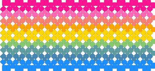 Pansexual Cuff (but gradient) - pink,light blue,orange,pansexual,lgbt,cuff,pride,pride cuff,pansexual cuff,lgbtqia,lgbtqia cuff