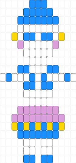 Ballora Charm - light blue,ballora,charm,ballora charm,fnaf,five nights at freddys,fnaf charm,sister location,easy