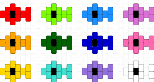 fishies - pony beads (potd) - green,light blue,purple,pink,fish,animal,ladder,easy,fishie,potd,cotd