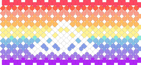 Xenogender Cuff (but gradient) - yellow,orange,colorful,xenogender,xenogender cuff,cuff,pride cuff,pride,lgbt,lgbtqia,lgbtqia cuff