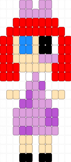 Ragatha Charm - pink,red,ragatha,charm,ragatha charm,tadc,the amazing digital circus,tadc charm,easy,ragatha tadc