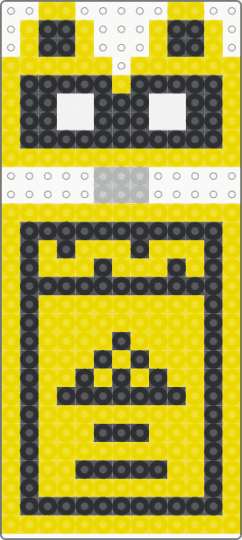 FNAF SB Wet floor sign - yellow