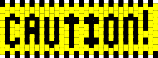 Caution tape - black, caution, yellow