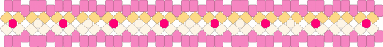 cuff I made the other day! - pink,colorful,x base