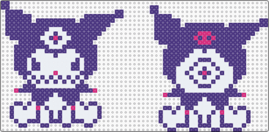 Kuromi Purple Cyclops - purple