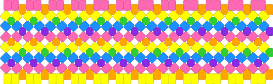 Rainbow x base - pink,yellow,light blue,cotd80svibe