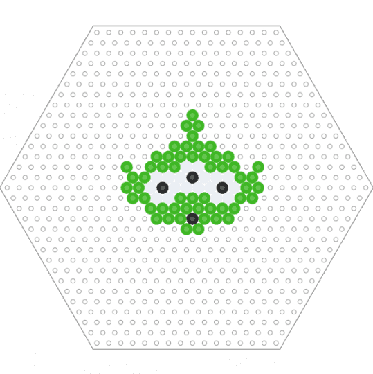 Alien ooh - green