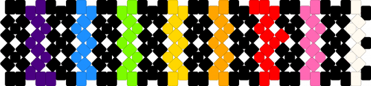 Worm rotator part2 (rotator) - black,purple,green,orange,colorful
