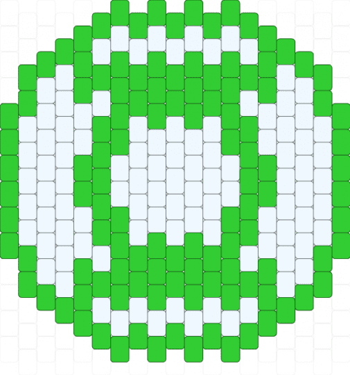 Green Lantern - green, white