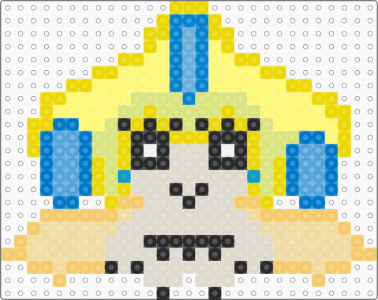 Jirachi from Starters - yellow,beige