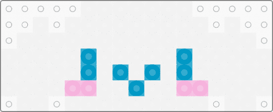 Cinna - light blue, pink, white