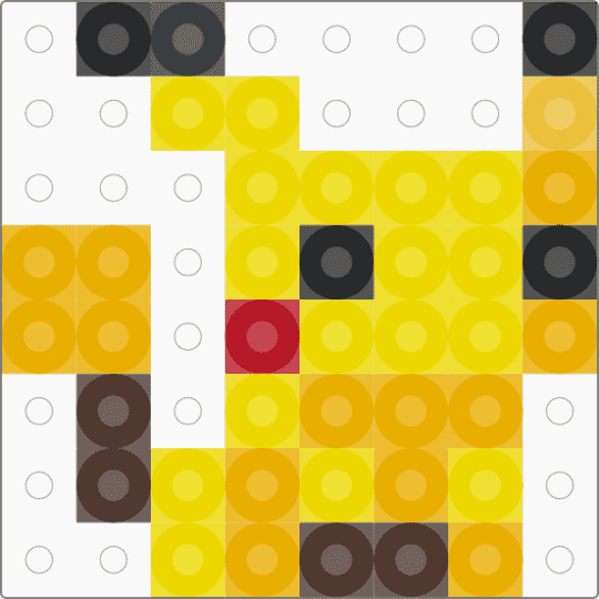 Pikachu - orange, yellow