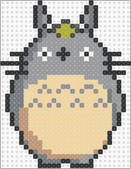 Totoro - gray,beige