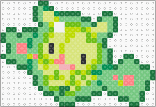 Mini Reuniclus - green,yellow,teal