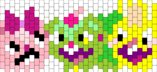 happy tree friends ! - yellow,pink,green