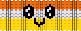 Candy corn smile - happy,candy,candy corn,halloween,cuff