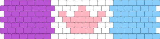 Dragons pride cuff - light blue,pink