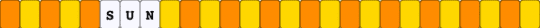 Sun matching couple’s bracelets 2/2 - yellow,orange,sun,matching