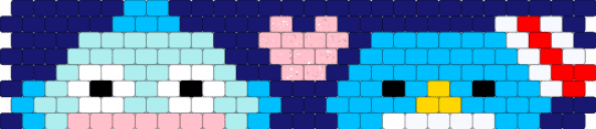 SamxHangyodon 4Ever - purple,light blue,character,sanrio,cuff