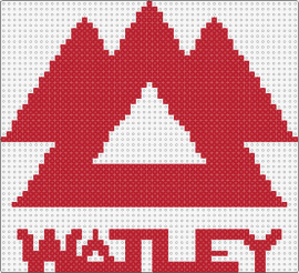 Watley Wakaan - wakaan,edm,music,logo,tents,mountains,geometric,red,festival