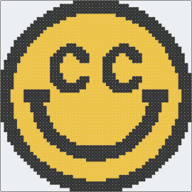 Cool Customer Smile - cool customer,smiley,dj,music,edm,happiness,face,expression,yellow