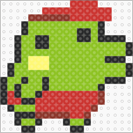 BURGER PATCHI - green,red