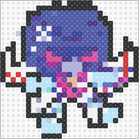 Star! - light blue, pink, purple